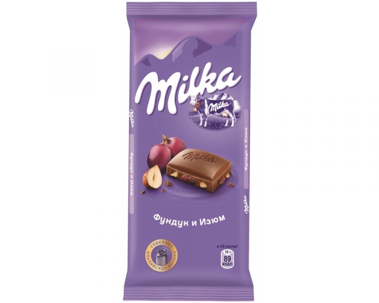 Шоколад Милка (Milka): ассортимент видов и вкусов, состав, калорийность, производитель