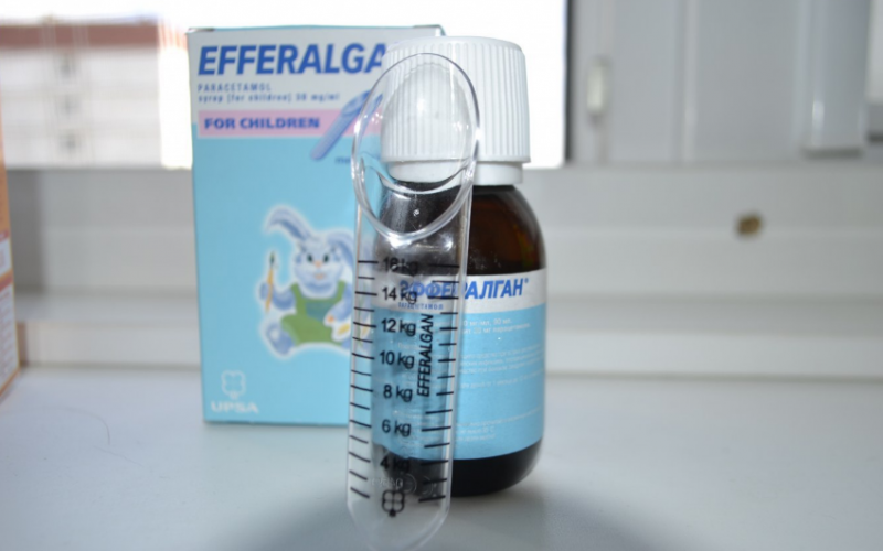 Сироп Эффералган (Efferalgan) для детей: инструкция по применению жаропонижающего препарата, состав, дозировка