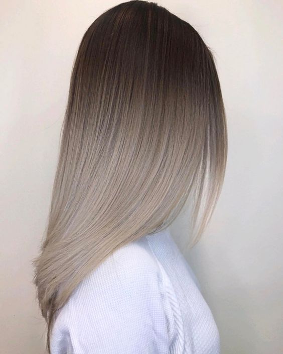Омбре на средние волосы − 10 вариантов окрашивания волос с переходом цвета, фото