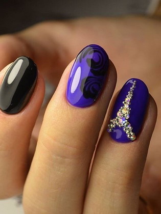 Дизайн нарощенных ногтей: новинки, фото красивого и модного маникюра наращенных ногтей