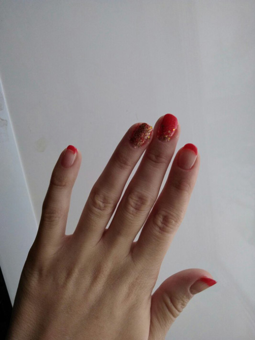 Красный френч на ногтях 💅 − 15 идей красивого, модного и эффектного маникюра, фото