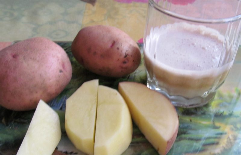 Картофельный сок при гастрите: как принимать правильно