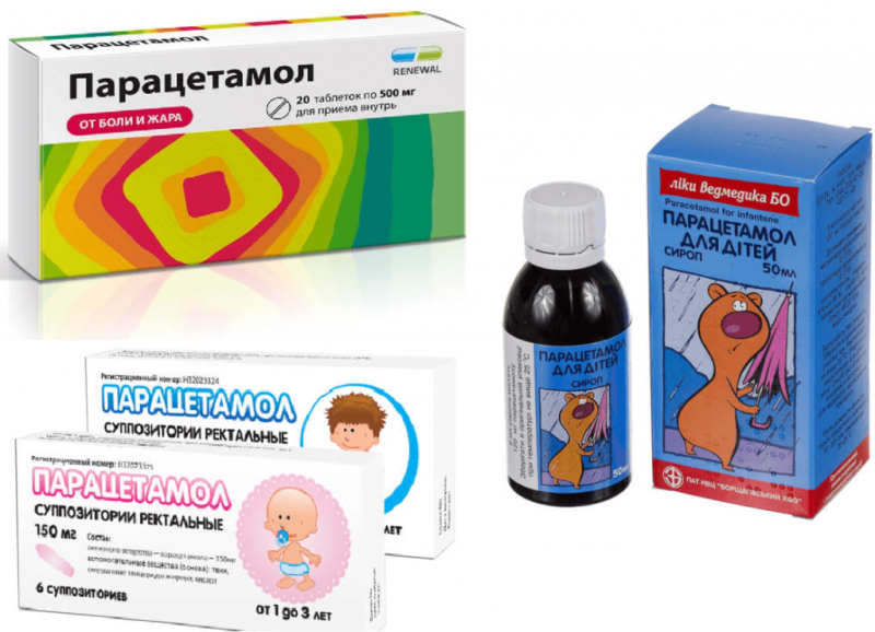 Парацетамол: дозировка для детей, формы выпуска, аналоги