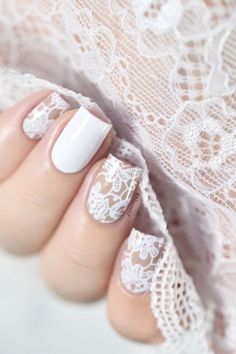 Свадебный дизайн ногтей: красивые и нежные варианты с фото, новинки 2018