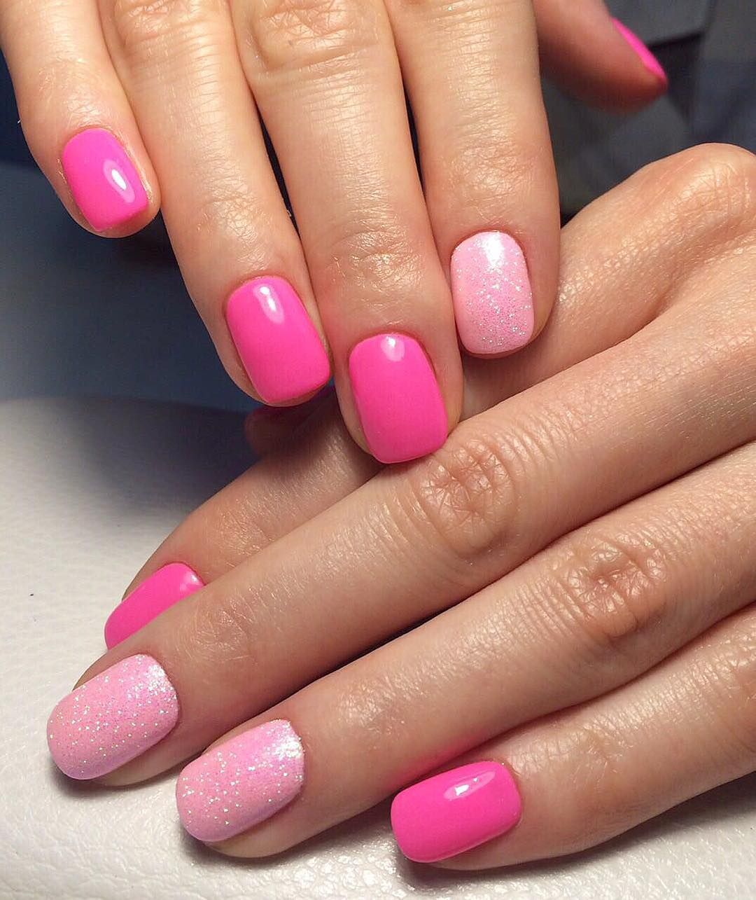 Розовый дизайн ногтей: идеи красивого маникюра с розовым лаком, новинки, фото