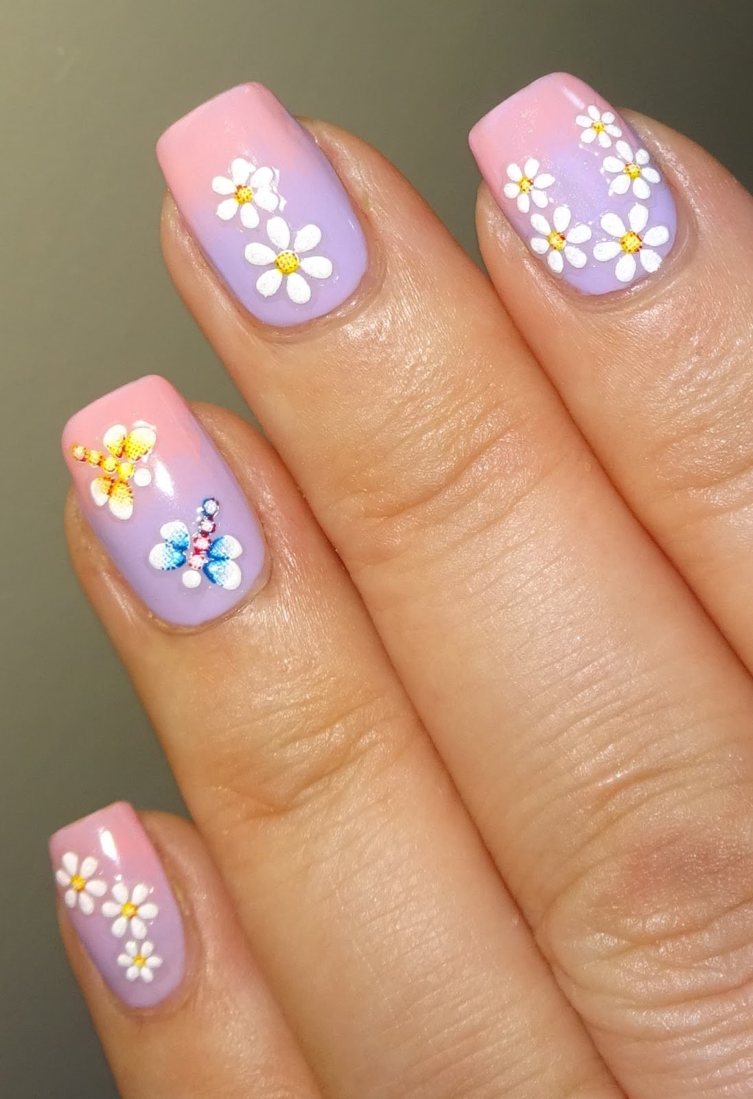 Дизайн ногтей «Цветы»: идеи цветочного маникюра с фото, новинки 2018