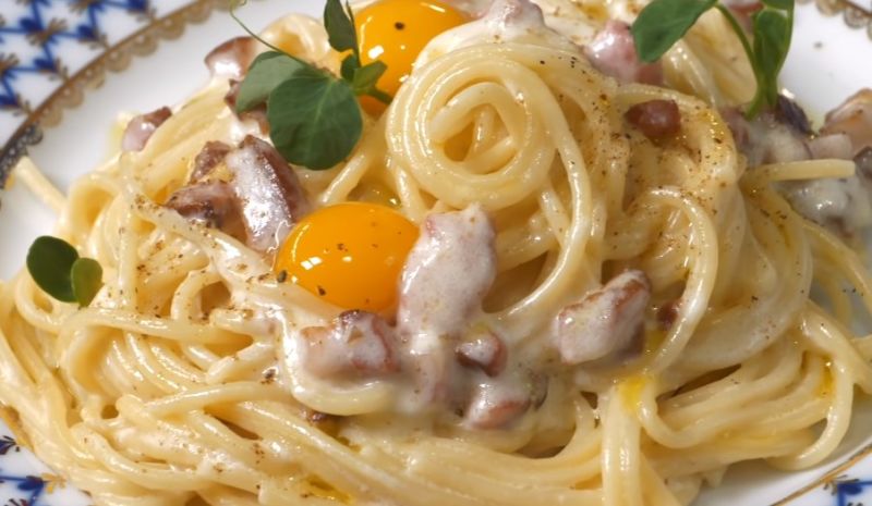 спагетти карбонаро